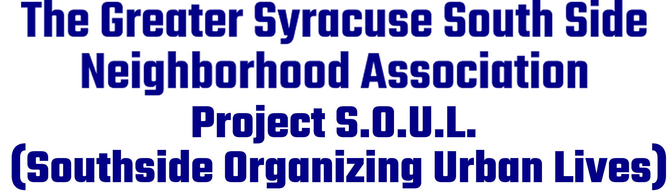 Blue text with incomplete words and phrases on a white background.